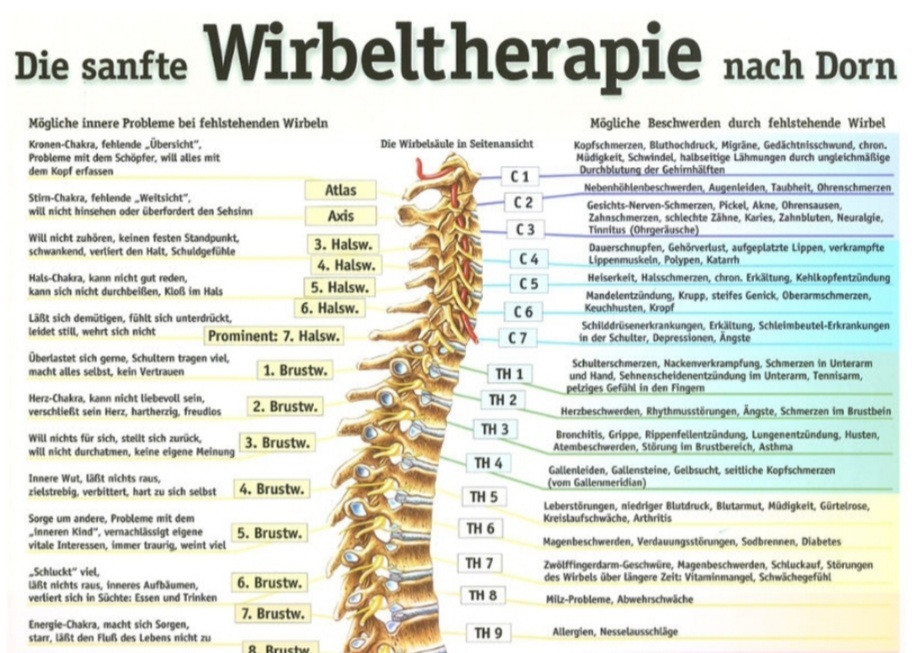 Manuelle Therapien /Dorn Therapie